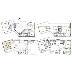 新宿区矢来町の一戸建て