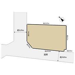相模原市中央区上矢部１丁目の土地