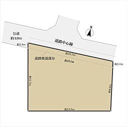 相模原市中央区淵野辺本町５丁目の土地