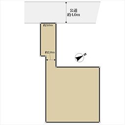 相模原市中央区清新２丁目の土地
