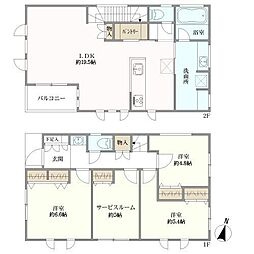 厚木市妻田北２丁目の一戸建て