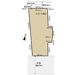 杉並区本天沼１丁目の土地