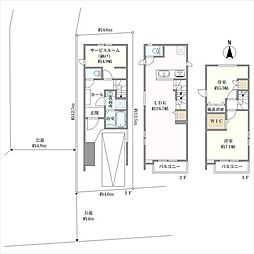 西東京市北町２丁目の一戸建て