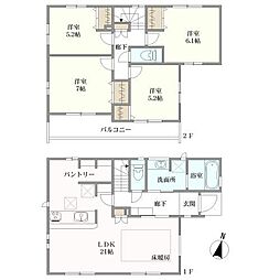 練馬区南大泉３丁目の一戸建て