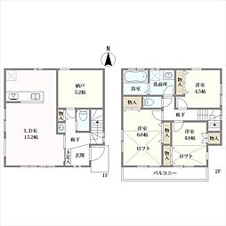 西東京市富士町２丁目の一戸建て
