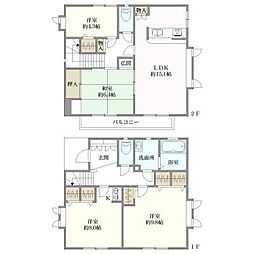 相模原市中央区清新7丁目の一戸建て