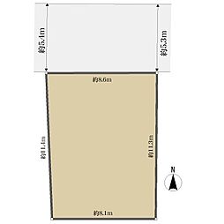 名古屋市北区川中町の土地