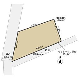 横浜市神奈川区立町の土地