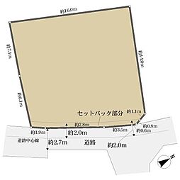 藤沢市大鋸3丁目の土地