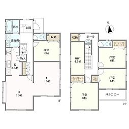 広島市安佐南区毘沙門台１丁目の一戸建て