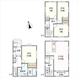 広島市南区宇品神田5丁目の一戸建て