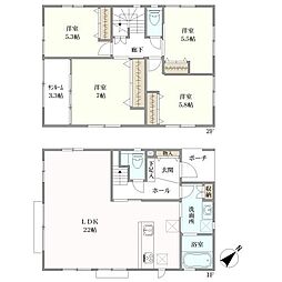 広島市安佐南区緑井８丁目の一戸建て
