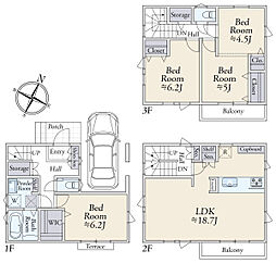 川口市芝宮根町の一戸建て