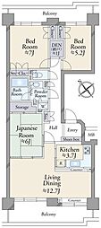 港北ガーデンヒルズＤ棟