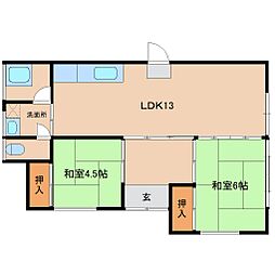 今泉貸家　西側