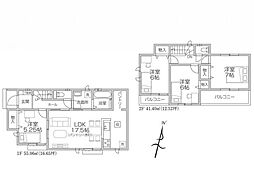 所沢市北原町　新築分譲住宅全5棟A号棟　A号棟