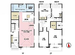 所沢市東狭山ヶ丘3丁目7期 新築分譲住宅全5棟2号棟 2号棟