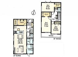 所沢市下安松第7　新築分譲住宅全2棟2号棟　2号棟