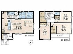 所沢市松郷第3　新築分譲住宅全1棟