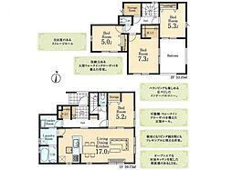 所沢市糀谷　新築分譲住宅全2棟2号棟　2号棟