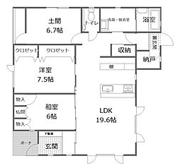 北見市仁頃町の一戸建て