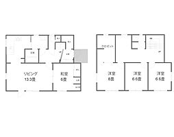 北見市留辺蘂町旭3区 中古住宅 id2455