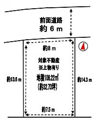 片縄北2丁目土地