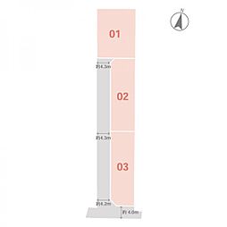 9916　土地　ピュアタウン政枝3号地　新居浜市政枝町2丁目