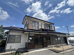 日光市針貝　2階建て9DK　ゆとりの庭と倉庫付きの一戸建て