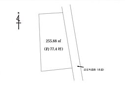 約77坪　資材置き場用地　益子町小泉