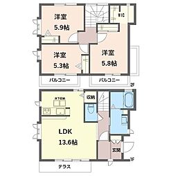 芝久保町3丁目戸建　Ａ 00101