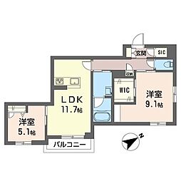 ヴィラ　ダブリュー　タッソ 00301