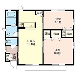 中尾貸家住宅Ａ 00101