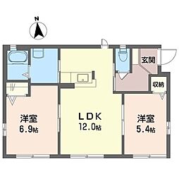 シャーメゾン白根Ｂ 00101