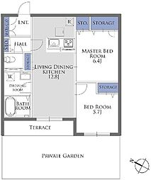 ガーデンレジデンス北嶺ウエスト棟（北西棟） 00205