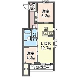 ＳＫシャーメゾン大原　II 00102