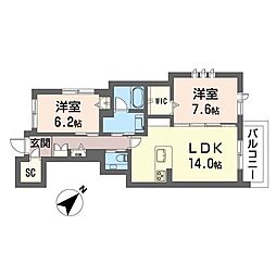 ウィズプラス浦和美園　イースト　Ａ棟 00205