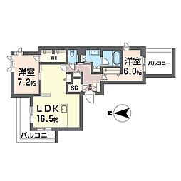 ウィズプラス浦和美園　ウエスト　Ａ棟 00205