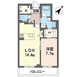 ウィズプラス浦和美園　ウエスト　Ｄ棟 00203