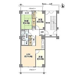 志木ニュータウン中央の森参番街六号棟 302
