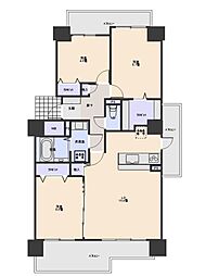 コープシティおゆみ野B棟1301号室