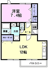 ハートベイルＢ 102