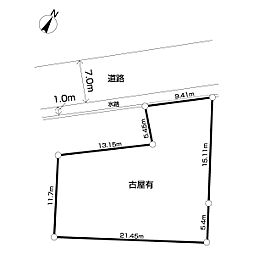 高松南3丁目古家付売地