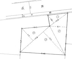 高松南3丁目古家付売地