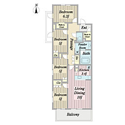 ＫＤＸレジデンス武蔵境II 0301