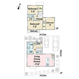 小平市小川町１丁目の一戸建て