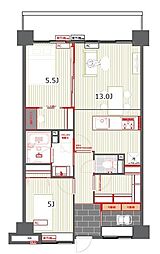 ラフィネ立川 902