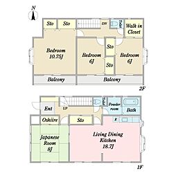 青梅市新町3丁目戸建