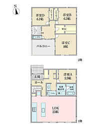 東大和市新堀3丁目戸建て