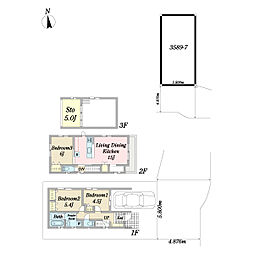 板橋区西台2丁目土地